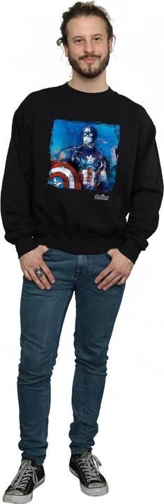 Produktbild Captain America Art Sweatshirt (XXL)