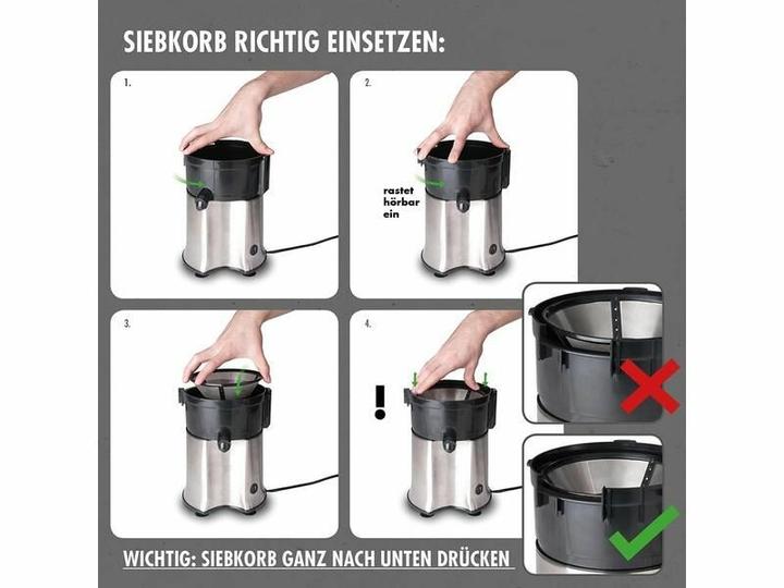 Actual product image Gastroback Vital Juicer Pro Juicer