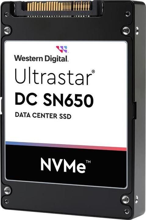 Actual product image WD Ultrastar DC SN650 WUS5EA176ESP5E3 - SSD - 7.68 TB - internal - 2.5" (6.4 cm) (7680 GB, 2.5")