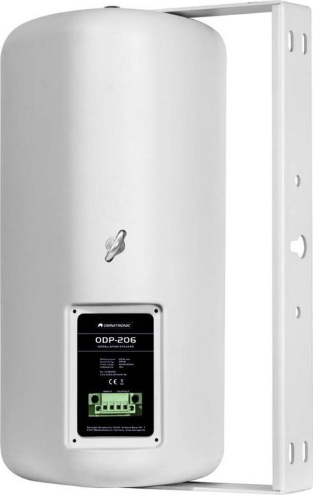 Actual product image Omnitronic ODP206 installation loudspeaker 16 Ohm 2x (1x 160 W)