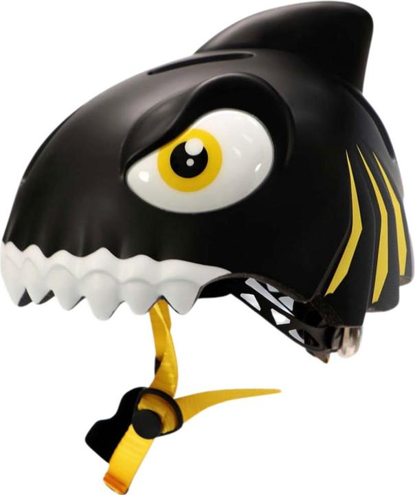 Actual product image Crazy Safety Shark Bicycle Helmet - Black (100501-06-01) (49 - 55 cm)