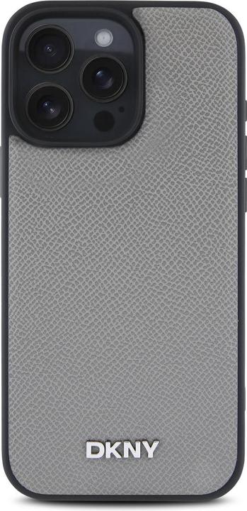 Actual product image DKNY Silver Metal Case (Apple iPhone 16 Pro Max)