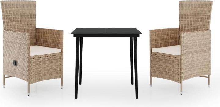 Produktbild vidaXL Garten Essgruppe