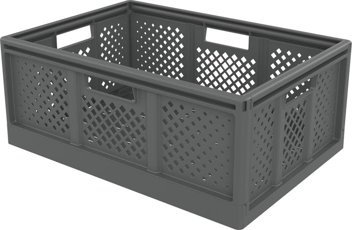 Actual product image Sundis FOLD'N STORE Klappbox 40,0 l grau 54,6 x 38,6 x 22,6 cm (38.60 cm, 40 l, 1x)