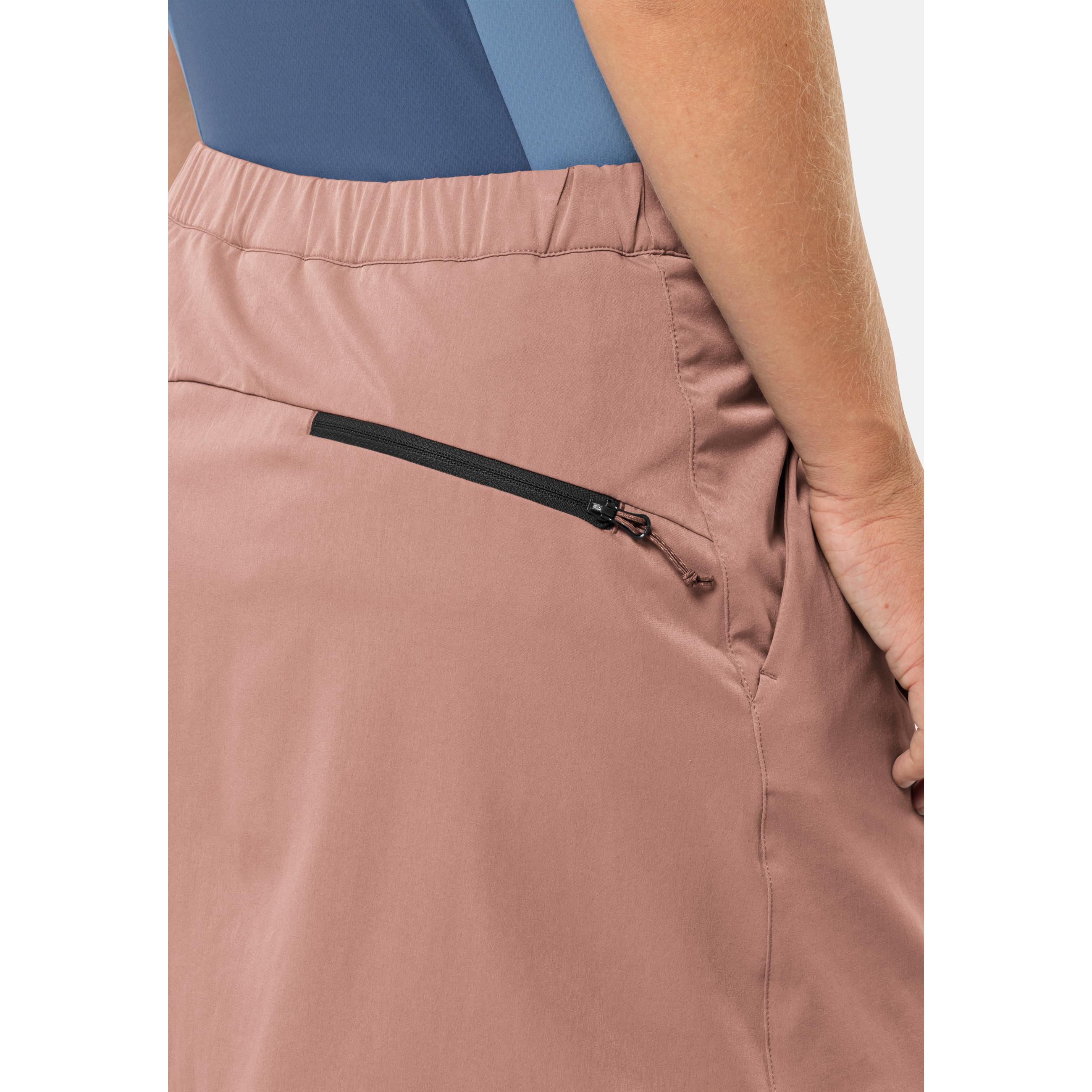 Thumbnail - Jack Wolfskin, Damen, Röcke, Hiking Alpine Skort W, Rosa, (L)