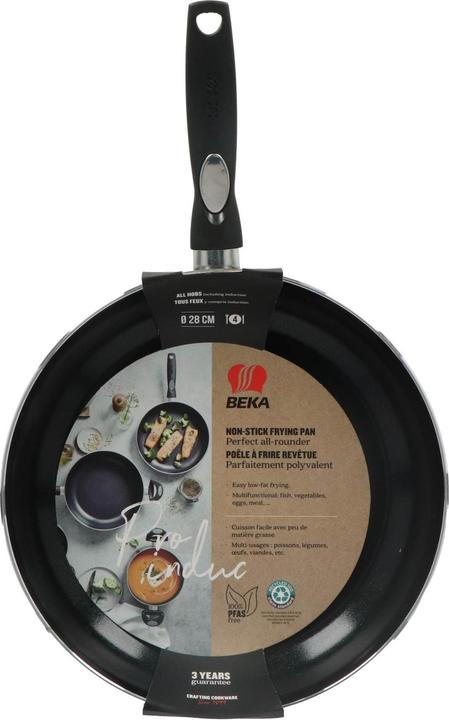 Actual product image Beka BEKA PRO INDUC Bratpfanne mit keramische Antihaftbeschichtung 28cm (Frying pan, Aluminium)