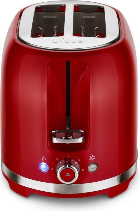 Produktbild Ufesa Toaster Classic T.Pin Up 2r Short Red