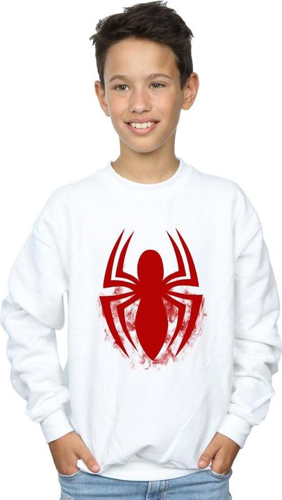 Produktbild SpiderMan Logo Emblem Sweatshirt Jungen (128)