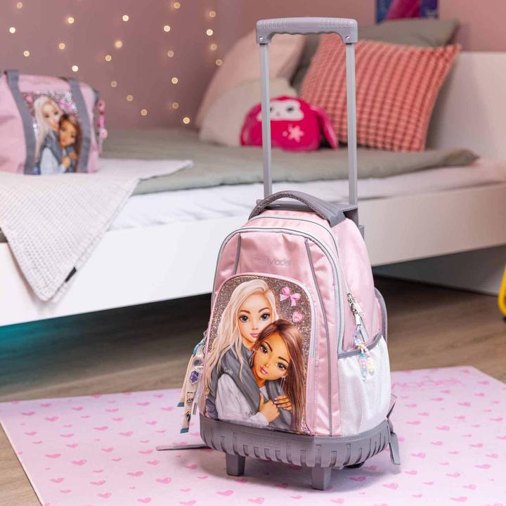 Image du produit Top Model Topmodel - School Backpack Trolley MY BFF - Pink-Grey - 50x34x24 cm (413317) (28 l)