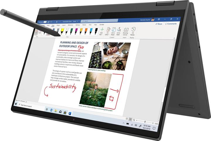 Produktbild Lenovo IdeaPad Flex 5i – 14IIL05 (14", 512 GB, 8 GB, CH, Intel Core i5-1035G1)
