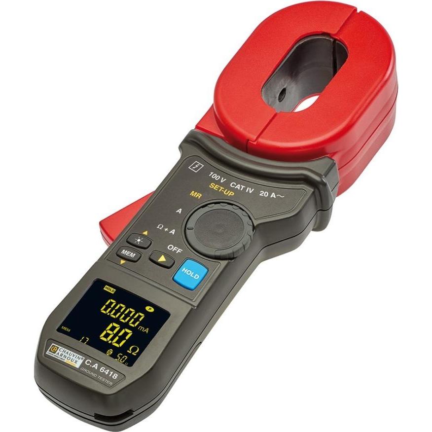 Thumbnail - Chauvin Arnoux, Multimeter, C.A 6418 Erdungsmessgerät (CAT IV, CAT III 150V)