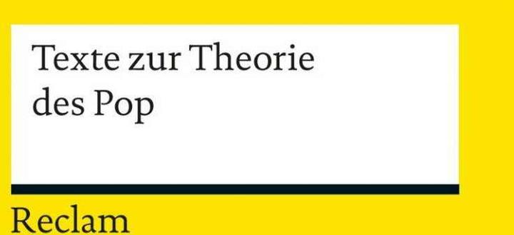 Produktbild Texte zur Theorie des Pop (Deutsch, Charis Goer, Christoph Jacke, Stefan Greif, 2013)