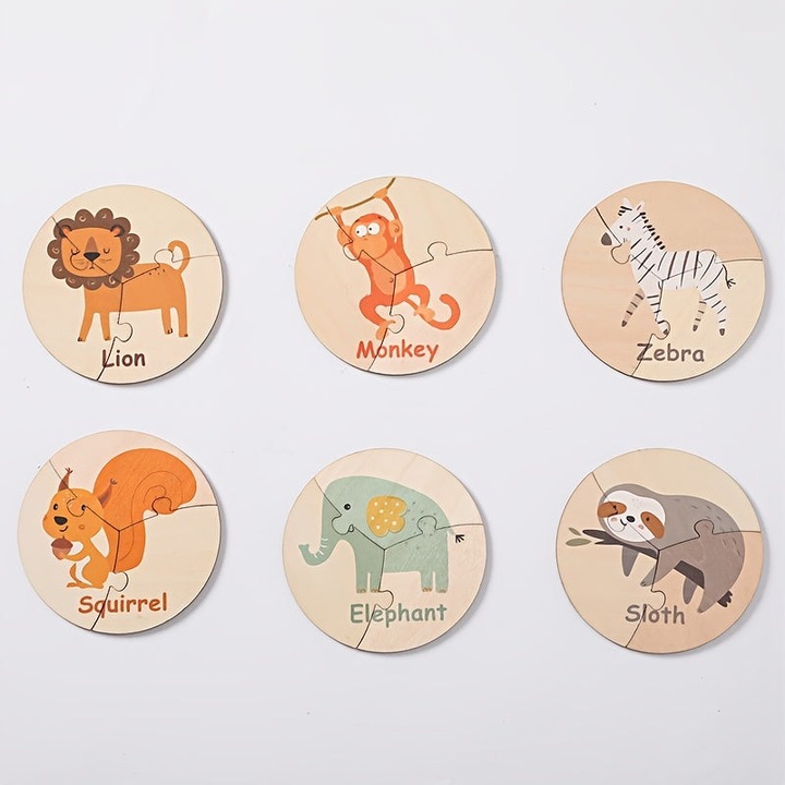 Actual product image Activity Board Wooden Paired Early Learning Congnitive Puzzle Toy, educational toy for children gifts
