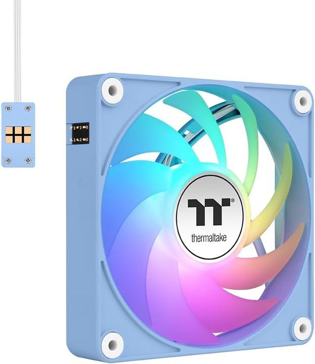 Produktbild Thermaltake TT CT140 EX ARGB Sync PC Cooling Fan 3 Pack Hydrangea Blue (140 mm, 3x)