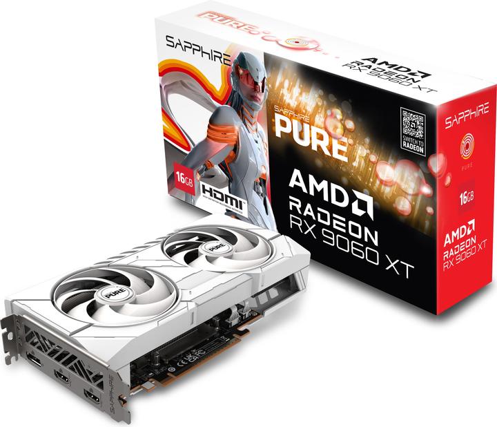 Produktbild Sapphire Pure Radeon RX 9060 XT (16 GB)
