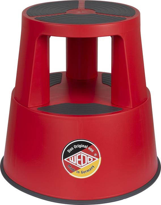 Wedo Rollhocker SuperStep rot Kunststoff
