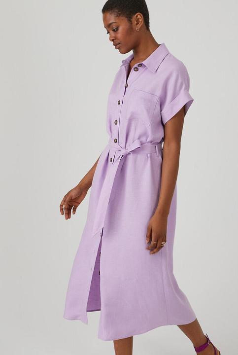 Produktbild La Redoute Collections Hemdblusenkleid Signature (38)