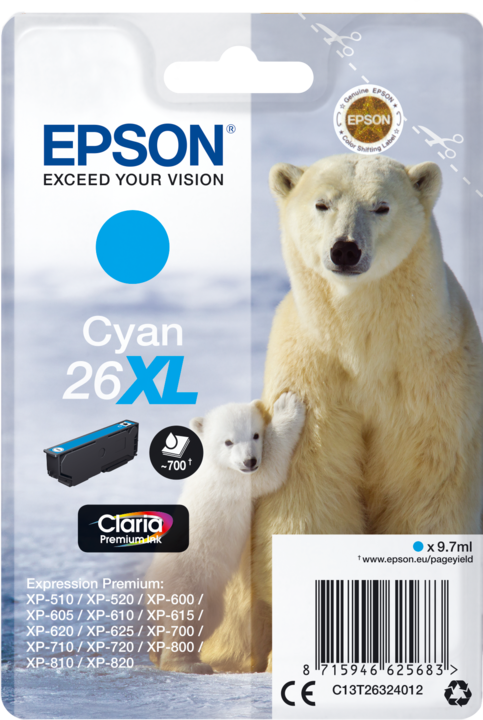 Image du produit Epson 26XL Claria Premium (C)