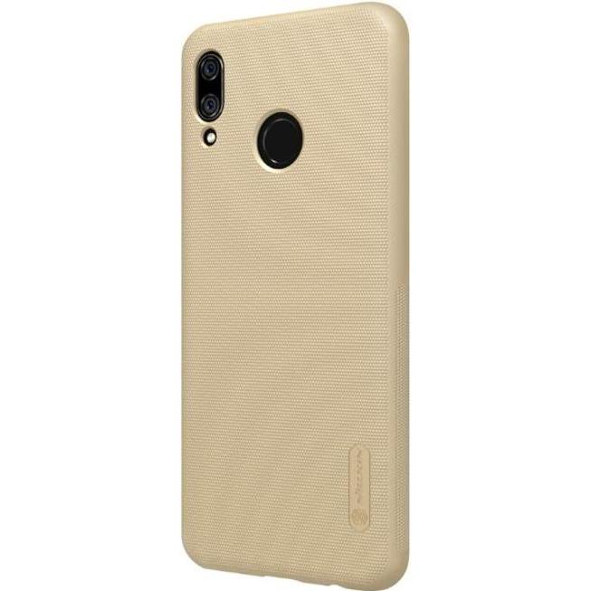 Nillkin Super Frosted Shield Series (Huawei P Smart+), Smartphone Hülle, Gold