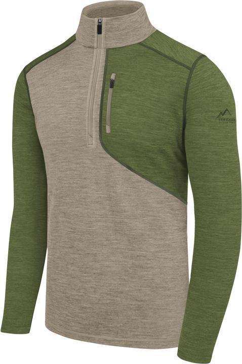 Produktbild Normani Herren Merino Langarm mit 1/4 Zipper „Mildura“ - 9131 (4XL)