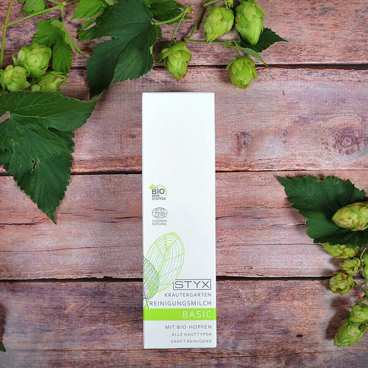 Immagine prodotto Styx Krautergarten Basic Cleansing Milk with Organic Hops 200ml (Lozione detergente, 200 ml)