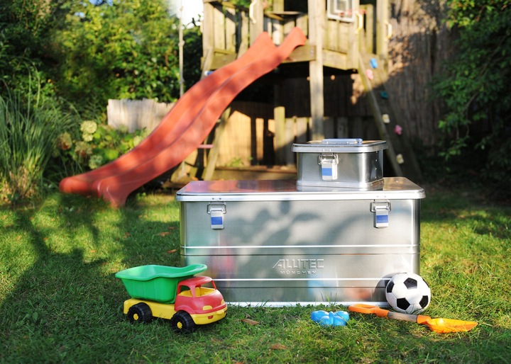 Productafbeelding Alutec Transportbox COMFORT Aluminium (L x B H) 1182 385 398 mm (118,5 x 38,5 x 40 cm, 153 l)