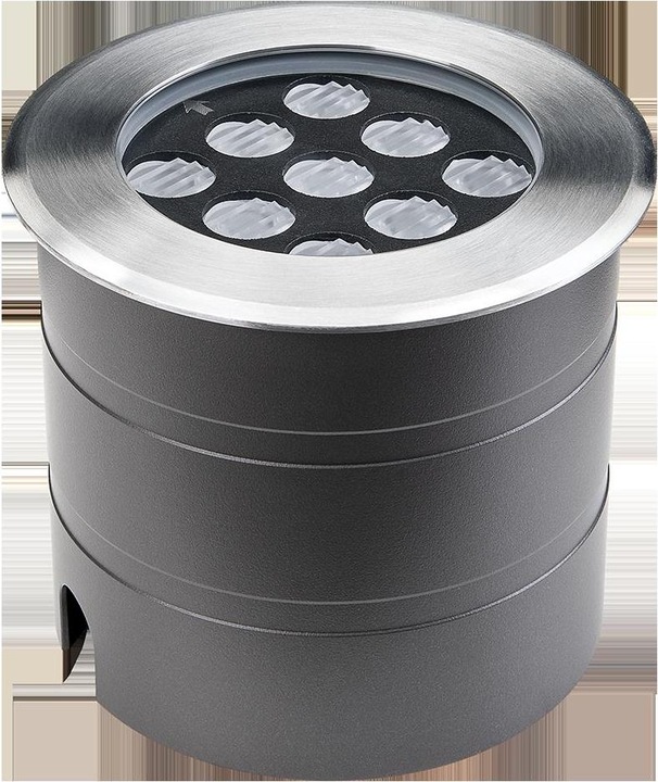 Produktbild Sg LED-Bodeneinbaustrahler LB22 Nemo II Midi aysm 9W 430lm 3000K Ra>80 (430 lm, IP67)