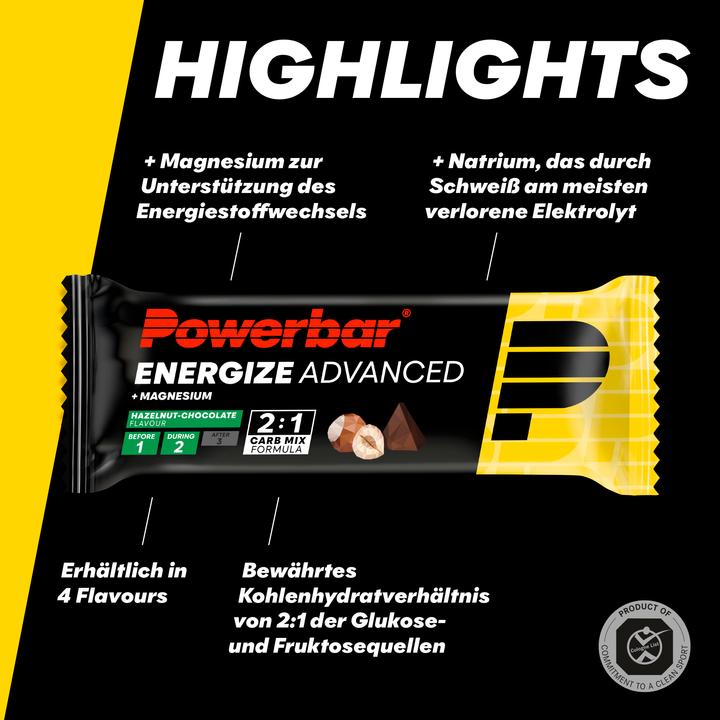 Image du produit Powerbar Energize Advanced (825 g, 15 pcs)