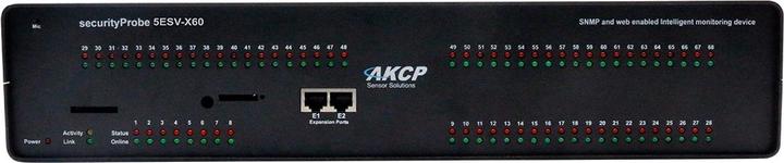 Image du produit AKCP securityProbe 5ESVA, 8 ports, 60 E/S, DCW