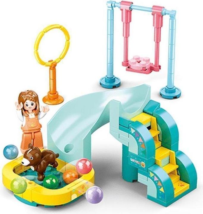 Actual product image Sluban SL07245 - Dog playground