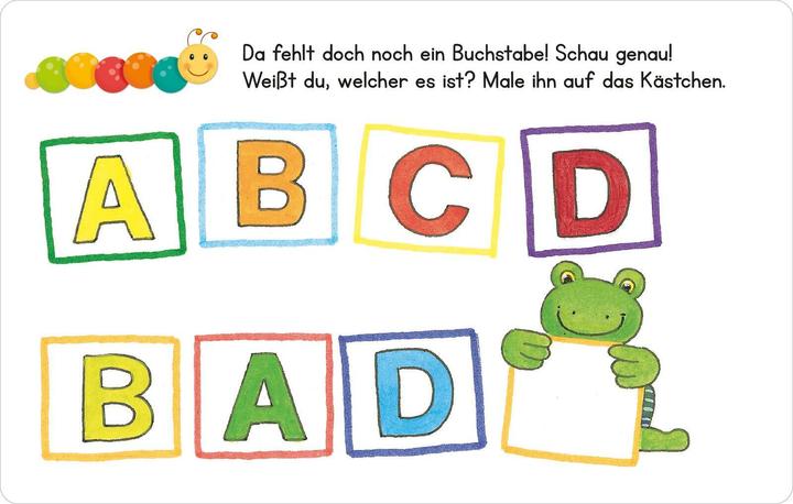 Produktbild Lernraupe – Wortspiele (Deutsch, 3 Jahre)