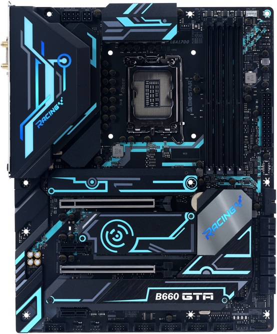 Produktbild Biostar B660GTA (LGA 1700, Intel B660, ATX)