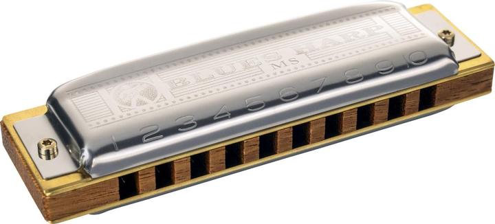 Hohner Diatonische Blues-Harmonika, Tonart E, 20 Töne (Mundharmonika, Diatonisch)
