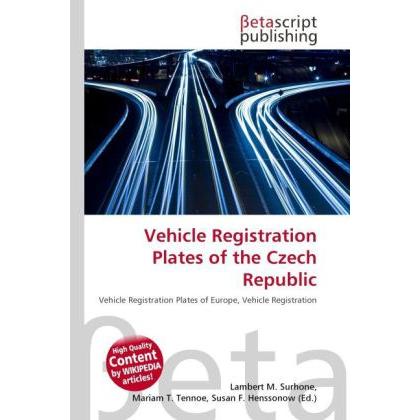 Vehicle Registration Plates of the Czech Republic, Ratgeber