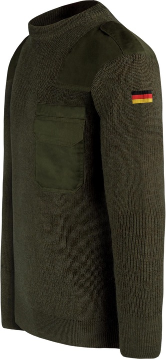 Actual product image Normani Mens BW jumper with virgin wool Barntrup - 1741 (4XL)