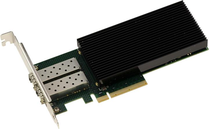 Actual product image Kalea-informatique 2-Port PCIe Fibre SFP+ LAN Controller Card with Intel Chipset - 10GbE Ethernet Network Adapter (Mini PCI Express)