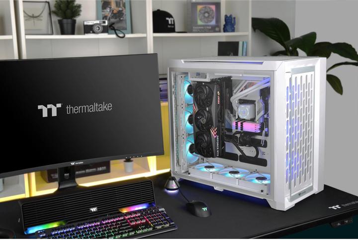 Actual product image Thermaltake Go CTE C750 TG Full Tower "ARGB Snow" White retail (ATX, mATX, Mini-ITX, E-ATX, SSI EEB)