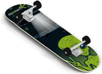 Actual product image Muuwmi compatible skateboard Abec 5 Alien | 539
