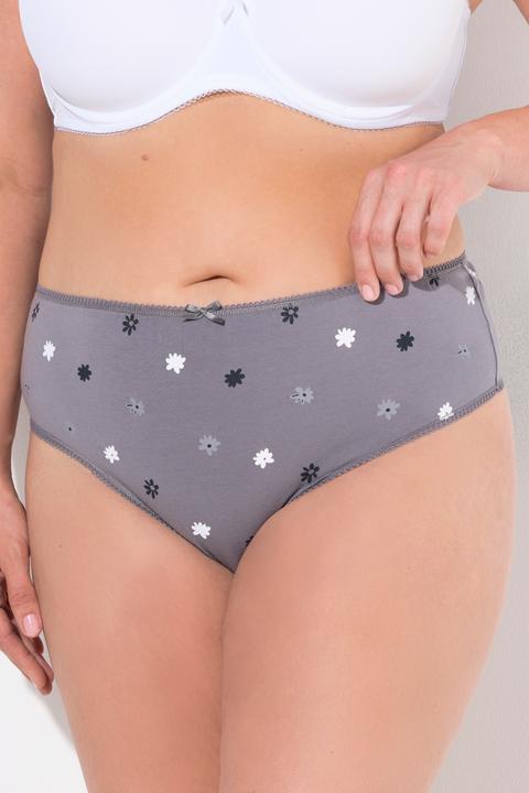Produktbild Ulla Popken Strings, 5er-Pack, Millefleur/einfarbig (54)