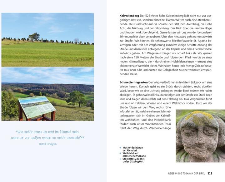 Produktbild Wander dich glücklich – Eifel (Deutsch, Sabine Parschau, 2021)