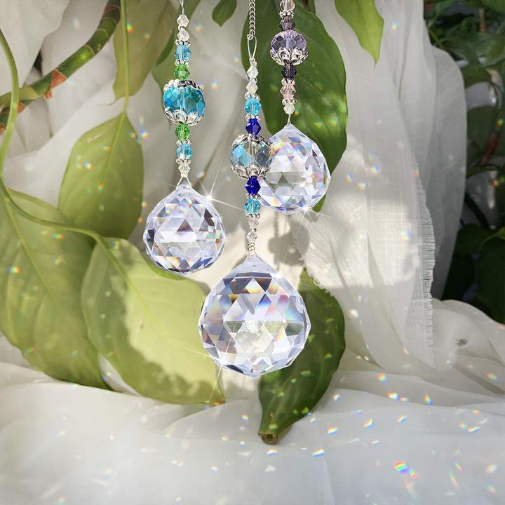 Actual product image Alopini Crystal prism ball