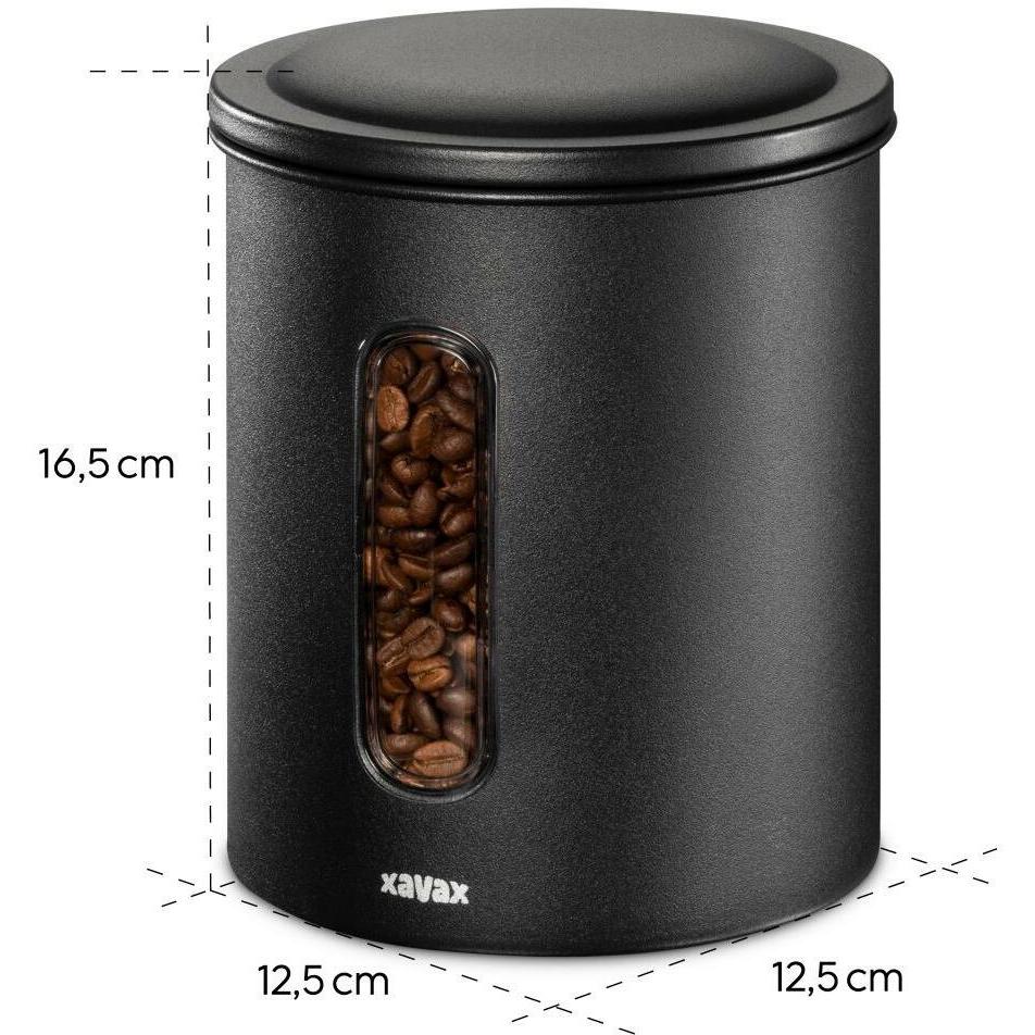 Thumbnail - Xavax Kaffeedose, Vorratsbehälter, Schwarz