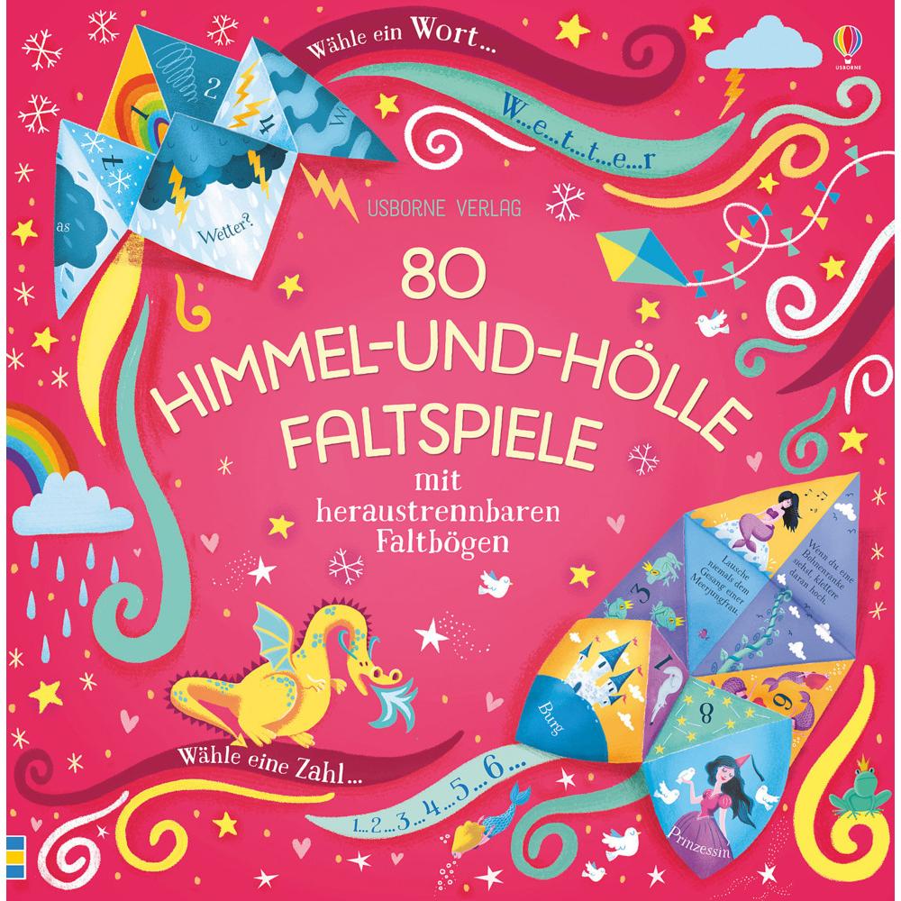 Usborne Publishing Bowman:80 Himmel-und-Hölle-Faltspiele