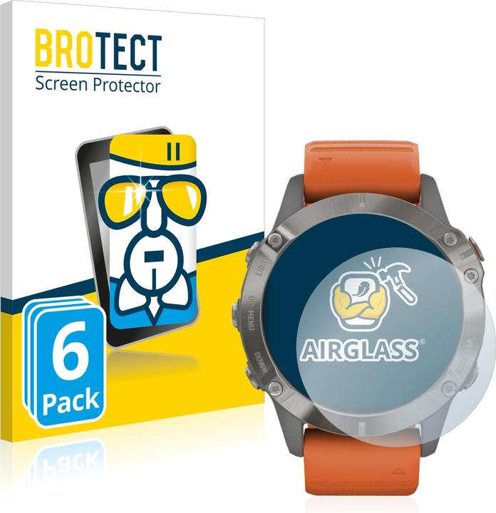 BROTECT AirGlass Panzerglasfolie (fenix 6 Pro)
