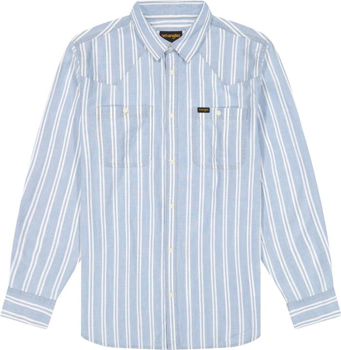 Actual product image Wrangler Langarmhemd Chambray (S)