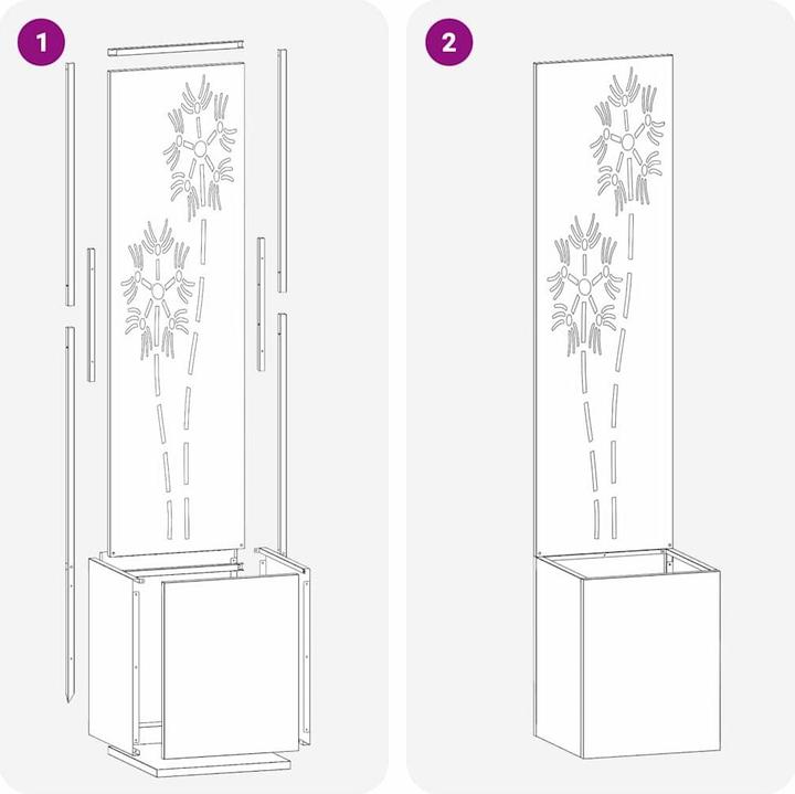Produktbild vidaXL Gartensichtschutz (32 cm)