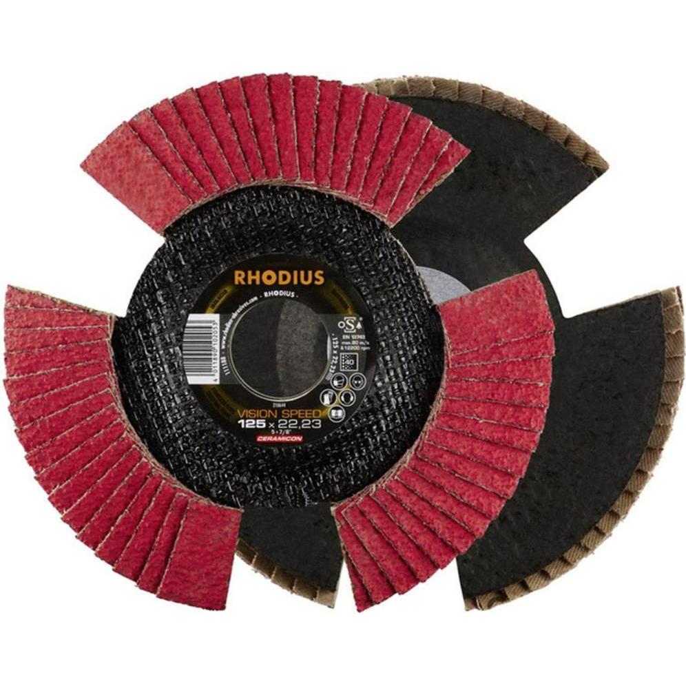 Thumbnail - Rhodius, Schleifmittel, VISION SPEED Fächerscheibe 2223 (60)