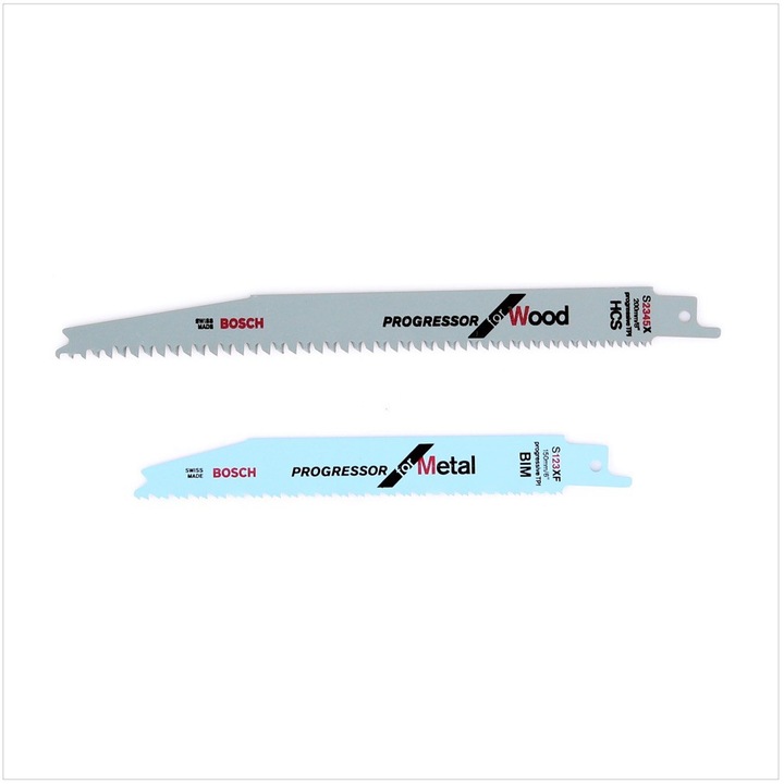 Actual product image Bosch Professional Reciprocating saw GSA 1100 E, saw blade metal S 123 XF, saw blade wood S 2345 X