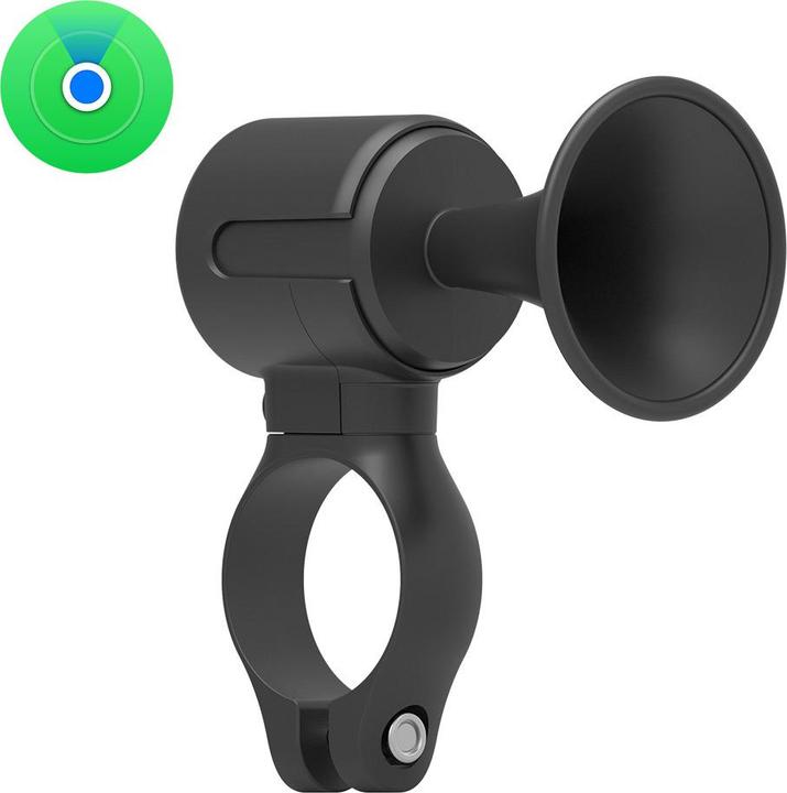 Mili Bluetooth tracker Find My fietshoorn zwart (HD-P16-A) (iOS)