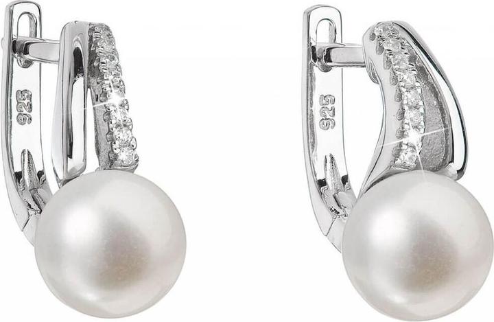 Immagine prodotto Evolution Group Orecchini in argento con perle autentiche Pavon 21025.1 (L)